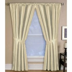Coupon 🤩 Window Treatments Elrene Versailles Curtain Panel - Ivory 🎉