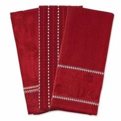 Best Pirce 😉 Kitchen & Dining DII® Redwood Harvest Embellished Kitchen Towel Set Of 3 ⌛