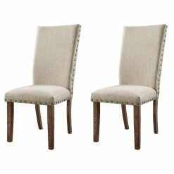 Best reviews of ⭐ Furniture & Mattresses Elements Jax Upholstered Side Chair Set ❤️