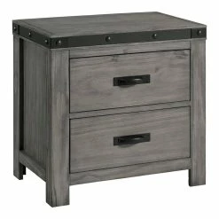 Wholesale 🔔 Furniture & Mattresses Elements Wade 2 Drawer Nightstand ❤️
