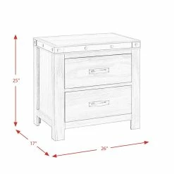 Wholesale 🔔 Furniture & Mattresses Elements Wade 2 Drawer Nightstand ❤️ -Elements furniture shop unnamed file 303