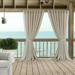 Hot Sale 🥰 Window Treatments Elrene Carmen Indoor/Outdoor Grommet Curtain Panel 🤩