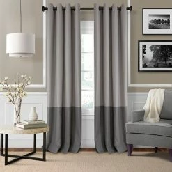 Hot Sale 🛒 Window Treatments Elrene Braiden Room Darkening Grommet Curtain Panel 🔥 -Elements furniture shop unnamed file 377
