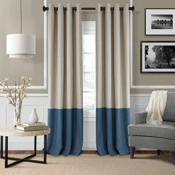 Hot Sale 🛒 Window Treatments Elrene Braiden Room Darkening Grommet Curtain Panel 🔥 -Elements furniture shop unnamed file 379