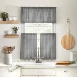 Top 10 💯 Window Treatments Elrene Cameron Kitchen Curtain Pair ⭐