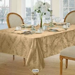 Best deal ❤️ Kitchen & Dining Elrene Barcelona Damask Tablecloth 😉 -Elements furniture shop unnamed file 443