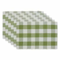 Flash Sale 😉 Kitchen & Dining DII® Design Imports Buffalo Check Placemats - Set Of 6 😉