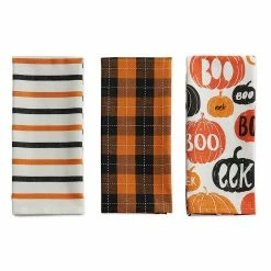 Best Pirce ✔️ Kitchen & Dining DII® Pumpkin Boo Kitchen Towel Set Of 3 ❤️