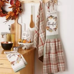 Deals 🛒 Kitchen & Dining DII® Thankful Autumn Apron And Kitchen Towel Set Of 3 ✨ -Elements furniture shop unnamed file 694