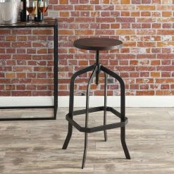 Cheapest 🎉 Furniture & Mattresses Elements Wynn Adjustable Backless Bar Stool 🧨