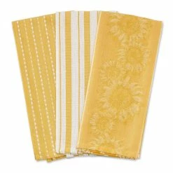 Brand new 🥰 Kitchen & Dining DII® Burnt Apricot Sonoma Harvest Kitchen Towel Set Of 3 🌟