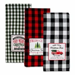 Budget 🔔 Kitchen & Dining DII® ❄ Christmas Tree Farm Kitchen Towel Set Of 3 🎁