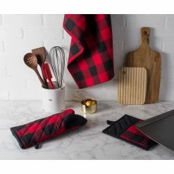 Outlet 🔥 Kitchen & Dining DII® Buffalo Check Oven Mitt Set Of 2 💯 -Elements furniture shop unnamed file 900