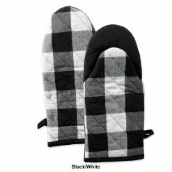 Outlet 🔥 Kitchen & Dining DII® Buffalo Check Oven Mitt Set Of 2 💯 -Elements furniture shop unnamed file 907